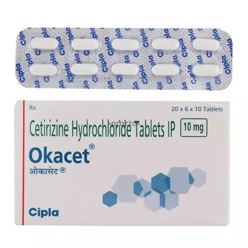 okacet tablet uses in marathi
