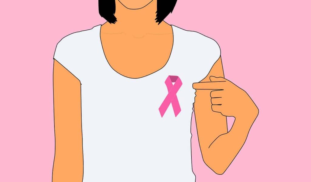 Breast cancer symptoms in Marathi